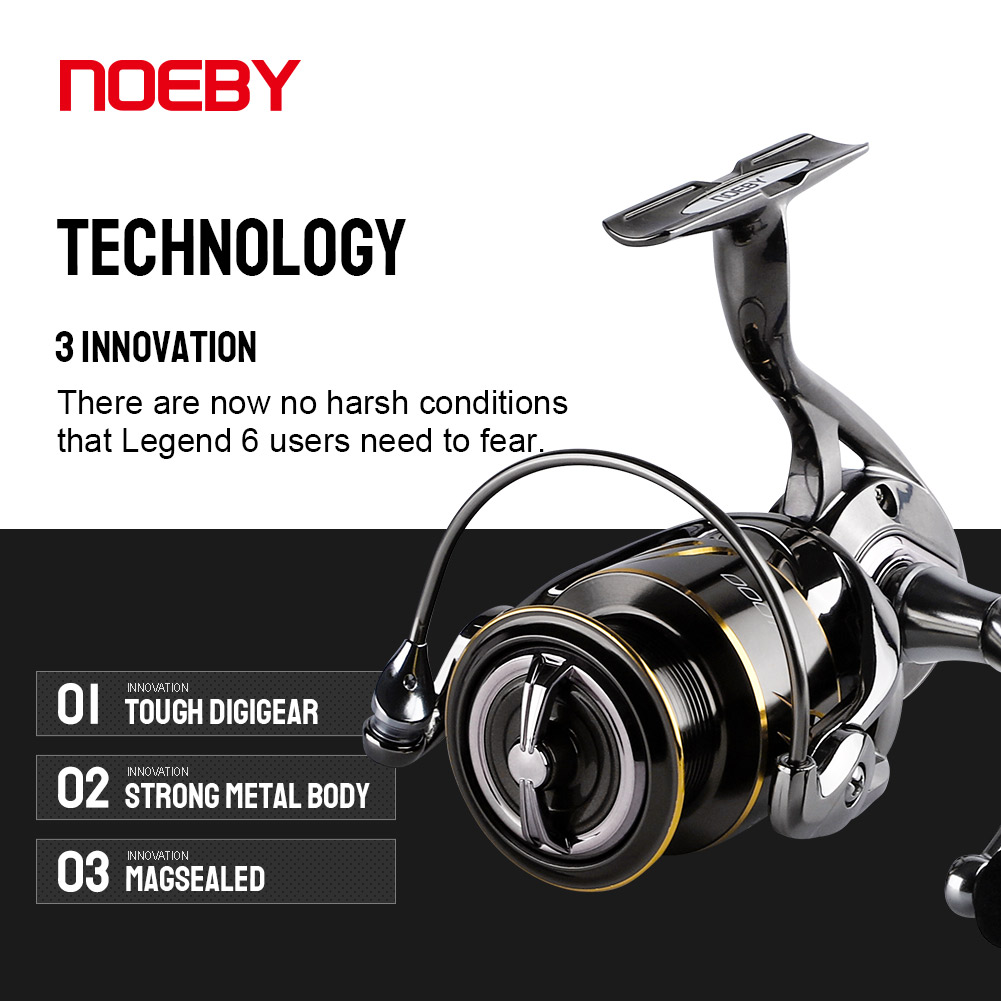 Noeby Fishing Reel Spinning 25 - Daiwa Reel Bg ulasan dan harga