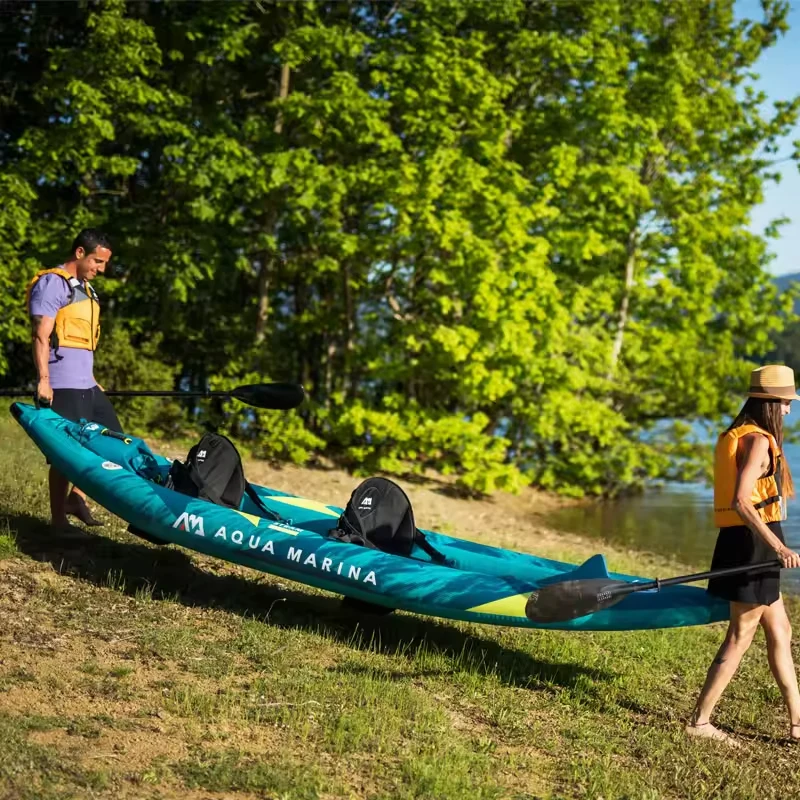 Canoe Kayak Inflatable Boat 1- - Fishing Boat Seat ulasan dan harga