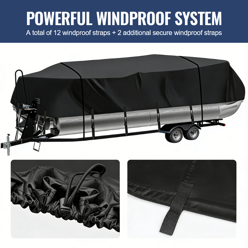 Oxford Waterproof Boat Cover L - Fishing Boat Cover ulasan dan harga