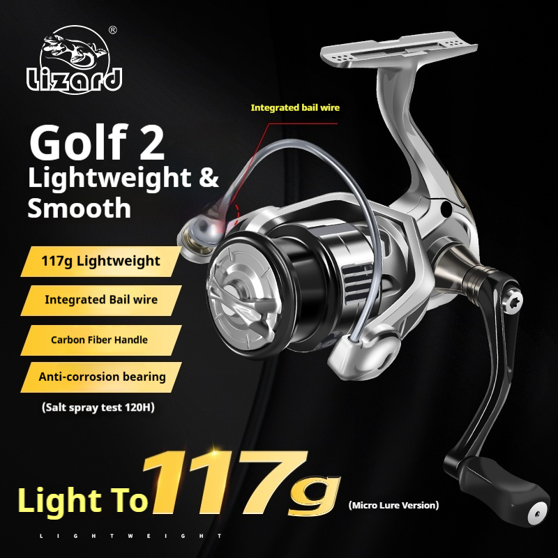Lizard Golf 2 Metal Spool Reel - Abu Garcia Reel Max ulasan dan harga