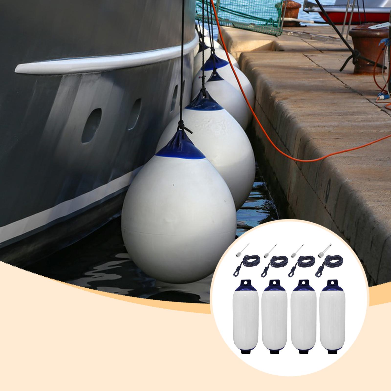4Pcs Boat Fenders, Boat Access - Fishing Boat Anchor ulasan dan harga